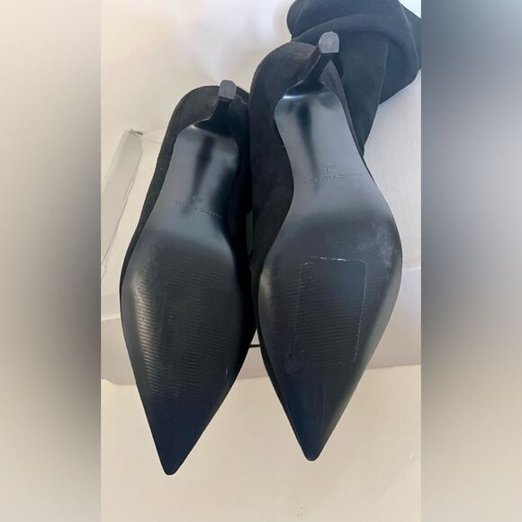 NIB Marc Fisher Black Manya Boots sz 9 - Picture 8 of 8